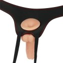 Vibrating Easy Strapon Set 8.5'' Lovetoy Vibrating Easy Strapon Set 8.5'' Lovetoy