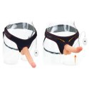 Vibrating Easy Strapon Set 8.5'' Lovetoy Vibrating Easy Strapon Set 8.5'' Lovetoy