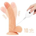 Vibrating Easy Strapon Set 8.5'' Lovetoy Vibrating Easy Strapon Set 8.5'' Lovetoy