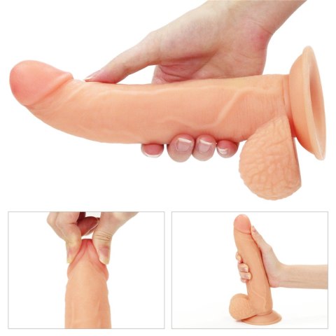 Vibrating Easy Strapon Set 8.5'' Lovetoy Vibrating Easy Strapon Set 8.5'' Lovetoy