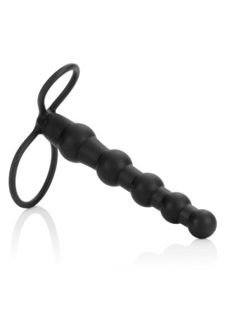 Beaded Dual Penetrator Black CalExotics