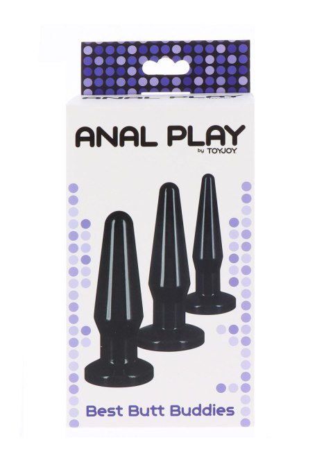 Best Butt Buddies Black TOYJOY Best Butt Buddies Black TOYJOY