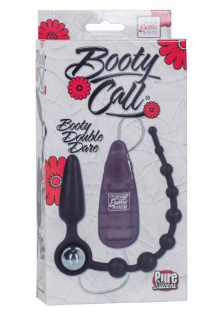 Booty Call Booty Double Dare Black CalExotics