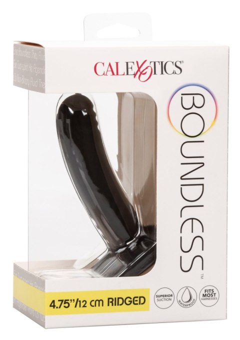 Boundless 4.75/12cm Ridged Black CalExotics Boundless 4.75/12cm Ridged Black CalExotics