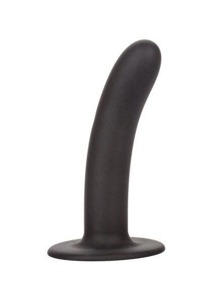 CalExotics Boundless - gładkie dildo z przyssawką 15,3 cm, czarne