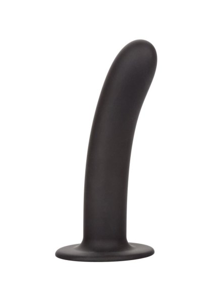 CalExotics Boundless - gładkie dildo z przyssawką 17,8 cm, czarne