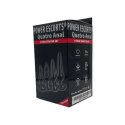 Plug-Quatro Anal Plugs Starter Set- 4-Pack Black Power Escorts Plug-Quatro Anal Plugs Starter Set- 4-Pack Black Power Escorts