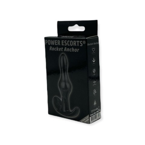 Plug-Rocket Anchor Plug 8,5cm Black Power Escorts Plug-Rocket Anchor Plug 8,5cm Black Power Escorts