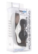 Power Plug & Penisring Grey TOYJOY Power Plug & Penisring Grey TOYJOY