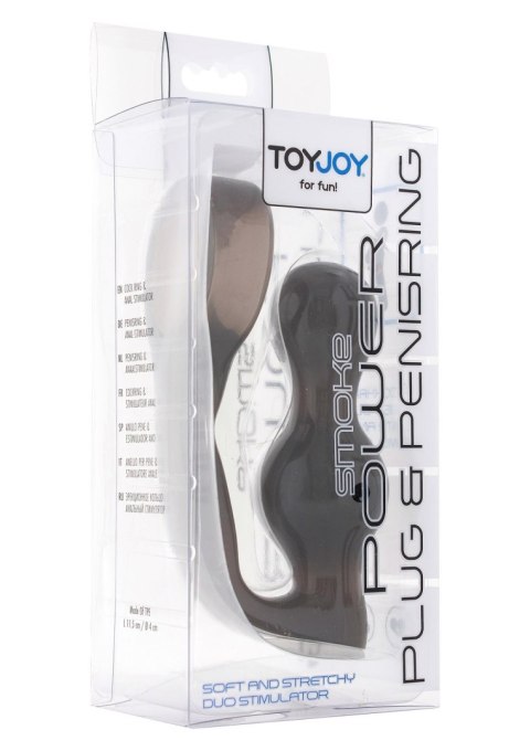 Power Plug & Penisring Grey TOYJOY Power Plug & Penisring Grey TOYJOY