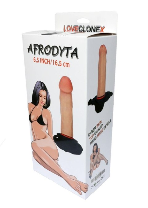 Proteza-AFRODYTA Strap On-LOVECLONEX 6,5"""""""" B - Series Real Proteza-AFRODYTA Strap On-LOVECLONEX 6,5"""""""" B - Series Real