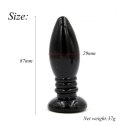 Rocket drill 3,4 inch black anal plug 3,4 inch / 8,7 cm Power Escorts Rocket drill 3,4 inch black anal plug 3,4 inch / 8,7 cm Power Escorts