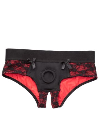 Scandal Crotchless Set L/XL Black CalExotics