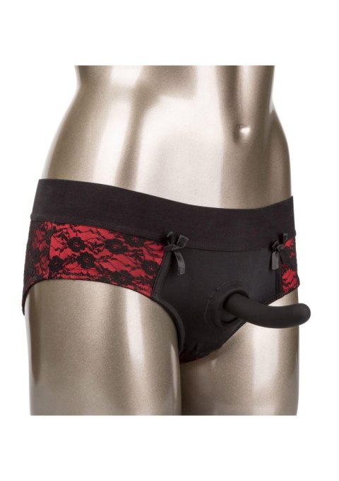 Scandal Crotchless Set L/XL Black CalExotics Scandal Crotchless Set L/XL Black CalExotics