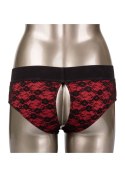 Scandal Crotchless Set L/XL Black CalExotics Scandal Crotchless Set L/XL Black CalExotics