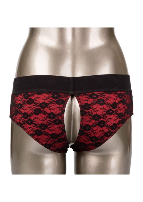 Scandal Crotchless Set L/XL Black CalExotics Scandal Crotchless Set L/XL Black CalExotics