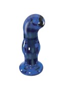 The Gleaming Glass Buttplug Blue TOYJOY The Gleaming Glass Buttplug Blue TOYJOY