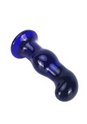 The Gleaming Glass Buttplug Blue TOYJOY The Gleaming Glass Buttplug Blue TOYJOY