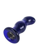 The Gleaming Glass Buttplug Blue TOYJOY The Gleaming Glass Buttplug Blue TOYJOY