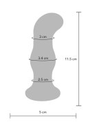 The Gleaming Glass Buttplug Blue TOYJOY The Gleaming Glass Buttplug Blue TOYJOY