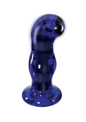 The Gleaming Glass Buttplug Blue TOYJOY The Gleaming Glass Buttplug Blue TOYJOY