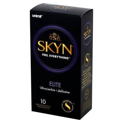 Prezerwatywy UNIMIL SKYN BOX 10szt. ELITE