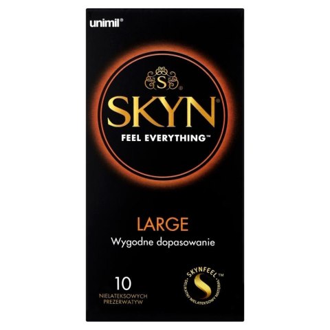 Prezerwatywy UNIMIL SKYN BOX 10szt. LARGE