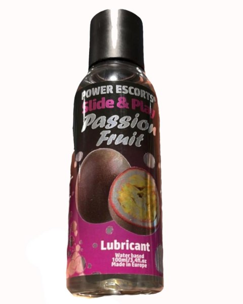 Żel-Power Escorts Passion Fruit Lubricant 100ml Slide&Play Power Escorts Żel-Power Escorts Passion Fruit Lubricant 100ml Slide&Play Power Escorts