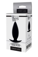 CHEEKY LOVE ANAL PLUG SMALL BLACK Dream Toys CHEEKY LOVE ANAL PLUG SMALL BLACK Dream Toys