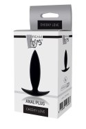 CHEEKY LOVE ANAL PLUG XTRA SMALL BLACK Dream Toys CHEEKY LOVE ANAL PLUG XTRA SMALL BLACK Dream Toys