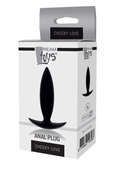 CHEEKY LOVE ANAL PLUG XTRA SMALL BLACK Dream Toys CHEEKY LOVE ANAL PLUG XTRA SMALL BLACK Dream Toys