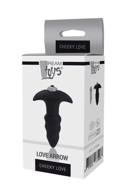 CHEEKY LOVE SINGLE SPEED LOVE ARROW PLUG Dream Toys CHEEKY LOVE SINGLE SPEED LOVE ARROW PLUG Dream Toys
