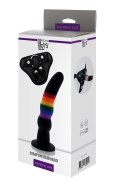 COLOURFUL LOVE STRAP ON SOLID DILDO Dream Toys COLOURFUL LOVE STRAP ON SOLID DILDO Dream Toys