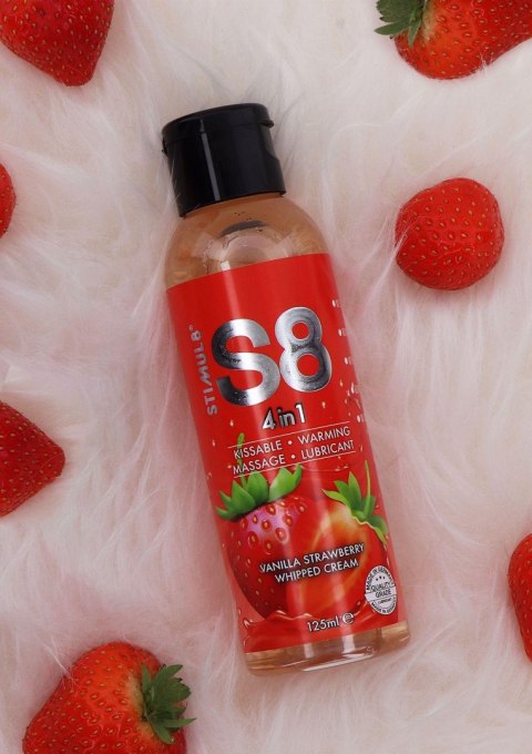 S8 4-in-1 Dessert Lube 125ml Strawberry Stimul8 S8 S8 4-in-1 Dessert Lube 125ml Strawberry Stimul8 S8