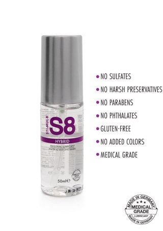 S8 Hybrid Lube 50ml Natural Stimul8 S8