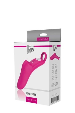 VIBES OF LOVE FINGER VIBE MAGENTA Dream Toys