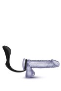 ANAL ADVENTURES COCK RING PLUG BLACK Blush ANAL ADVENTURES COCK RING PLUG BLACK Blush