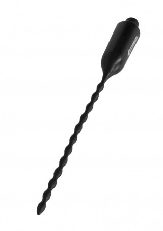 E-Stimulation Vibrating Urethral Sounding Plug - Black Shots