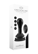 Globy - With Suction Cup and Remote - 10 Speed - Black Chrystalino Globy - With Suction Cup and Remote - 10 Speed - Black Chrystalino