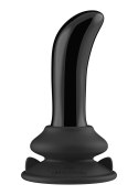 Prickly - With Suction Cup and Remote - 10 Speed - Black Chrystalino