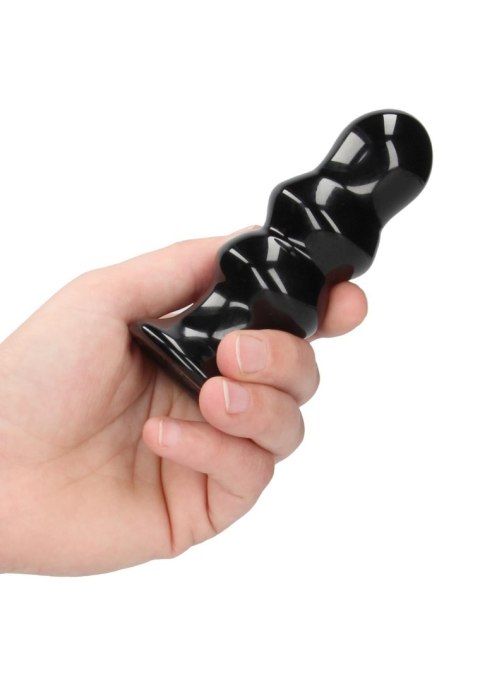 Ribbly - With Suction Cup and Remote - 10 Speed - Black Chrystalino Ribbly - With Suction Cup and Remote - 10 Speed - Black Chrystalino