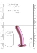 Smooth Silicone G-Spot Dildo - 6'' / 14,5 cm Ouch! Smooth Silicone G-Spot Dildo - 6'' / 14,5 cm Ouch!