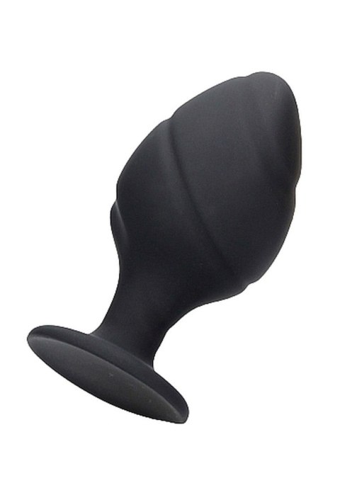 Swirled Butt Plug Set - Black Ouch! Swirled Butt Plug Set - Black Ouch!