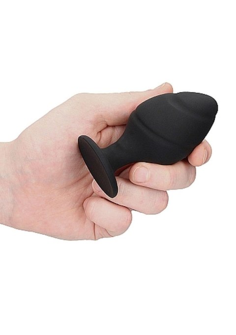 Swirled Butt Plug Set - Black Ouch! Swirled Butt Plug Set - Black Ouch!