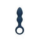 Teardrop Shaped Anal Plug - Large - Baltic Blue Loveline Teardrop Shaped Anal Plug - Large - Baltic Blue Loveline
