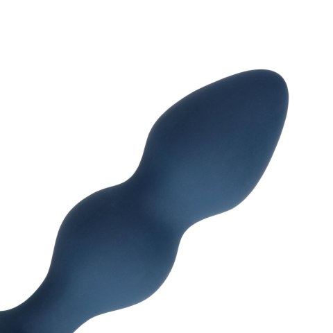 Teardrop Shaped Anal Plug - Large - Baltic Blue Loveline Teardrop Shaped Anal Plug - Large - Baltic Blue Loveline