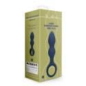 Teardrop Shaped Anal Plug - Large - Baltic Blue Loveline Teardrop Shaped Anal Plug - Large - Baltic Blue Loveline