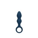 Teardrop Shaped Anal Plug - Medium - Baltic Blue Loveline Teardrop Shaped Anal Plug - Medium - Baltic Blue Loveline