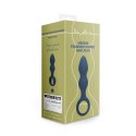 Teardrop Shaped Anal Plug - Medium - Baltic Blue Loveline Teardrop Shaped Anal Plug - Medium - Baltic Blue Loveline
