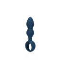 Teardrop Shaped Anal Plug - Medium - Baltic Blue Loveline Teardrop Shaped Anal Plug - Medium - Baltic Blue Loveline
